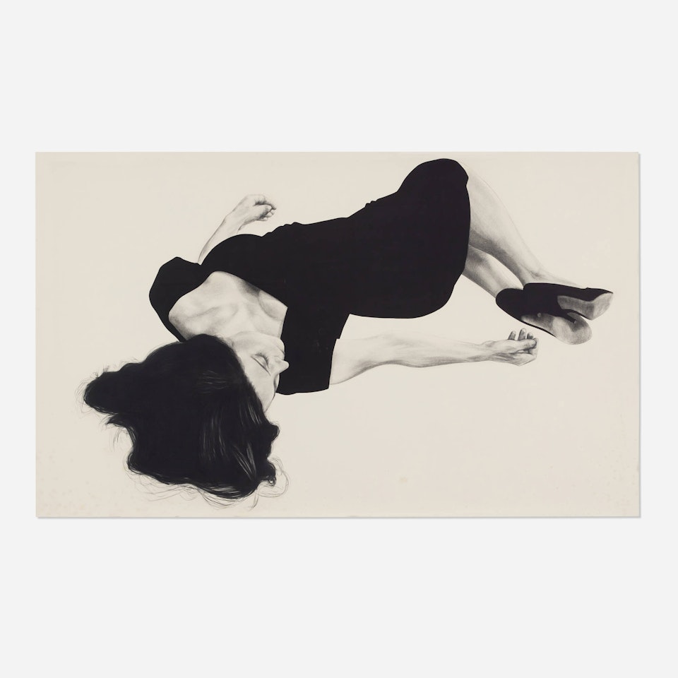 Reclining Gretchen by Robert Longo