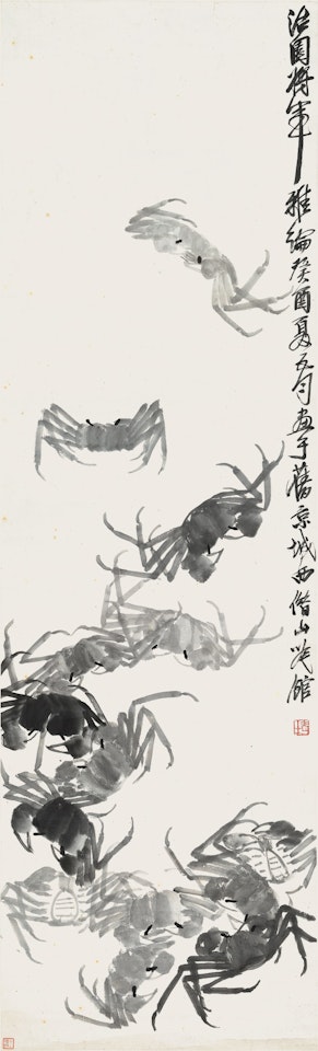 Crabs by Qi Baishi