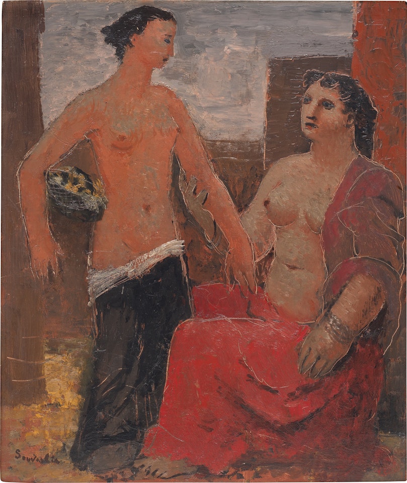 Deux femmes by Jean Souverbie