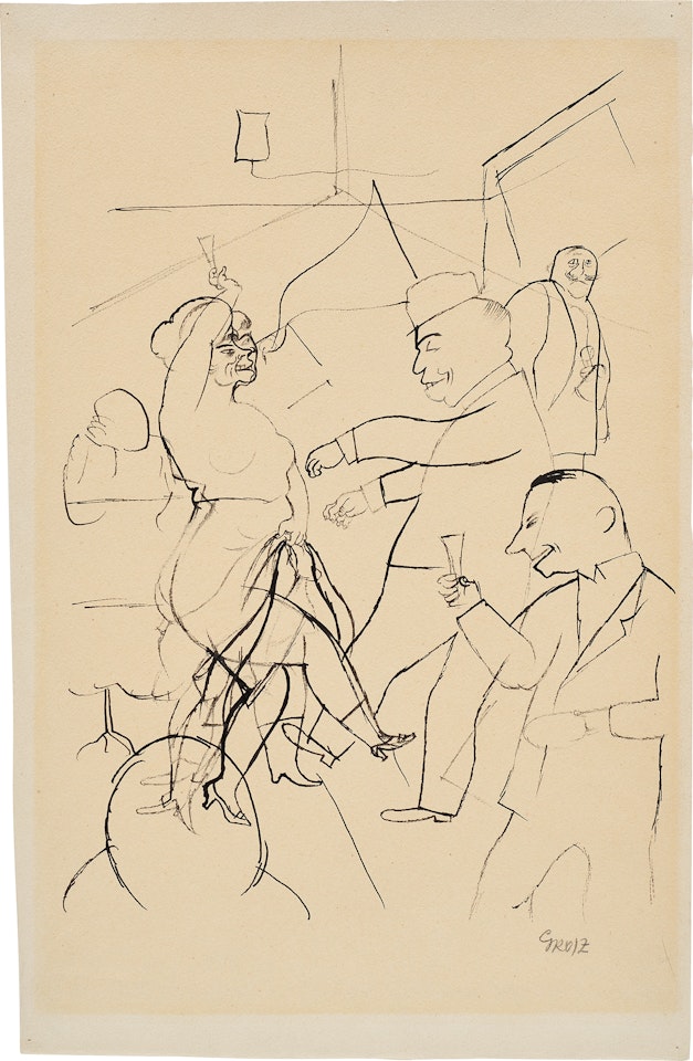 Tanzbar, Berlin by George Grosz