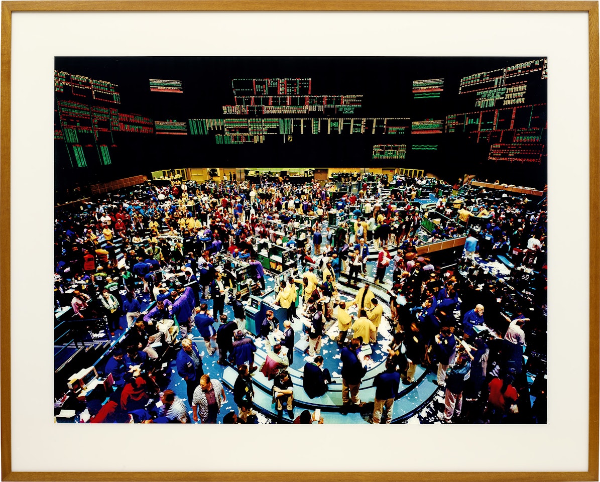 New York, Mercantile Exchange by Andreas Gursky