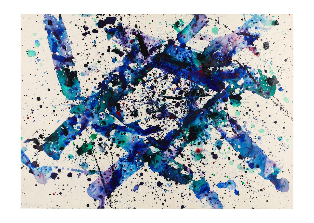 Untitled by Sam Francis