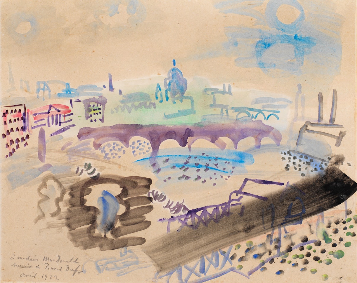 La Tamise by Raoul Dufy