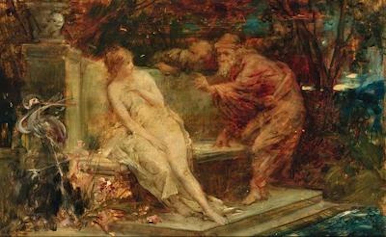 Susanna and the Elders by Hans Makart