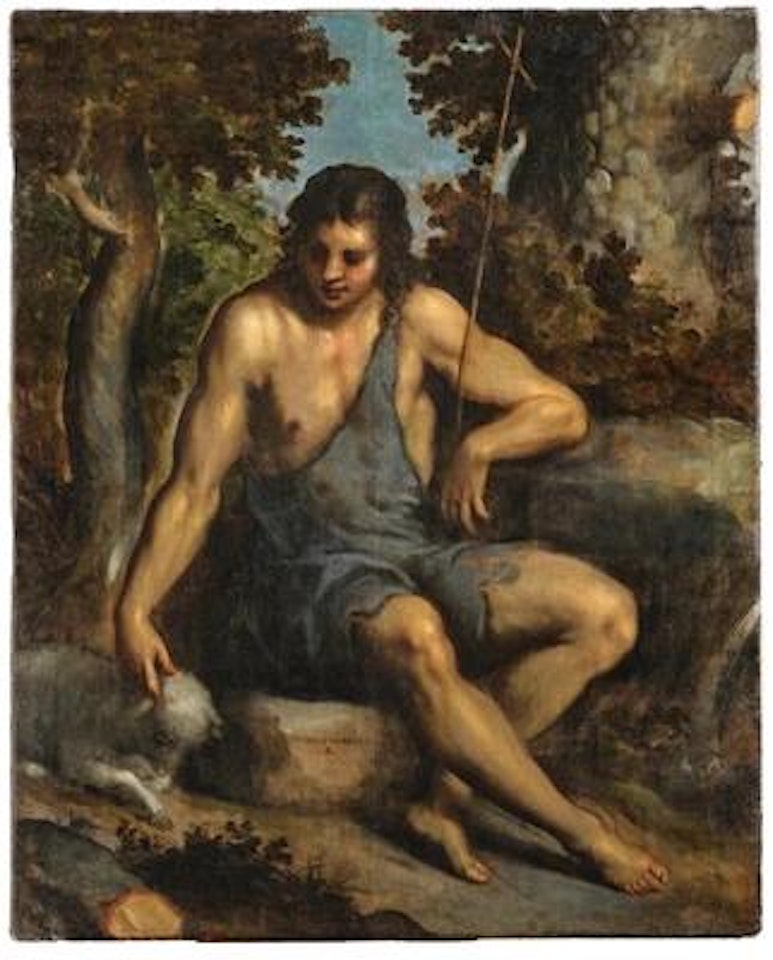 Saint John the Baptist by Jacopo Palma il Giovane