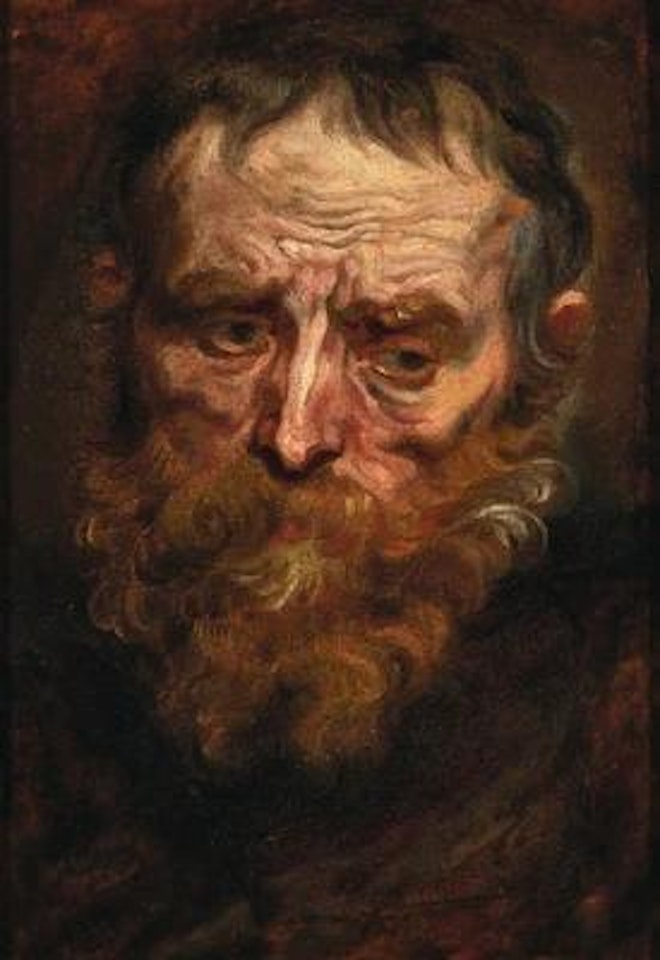 Study of a saint by Anthony van Dyck