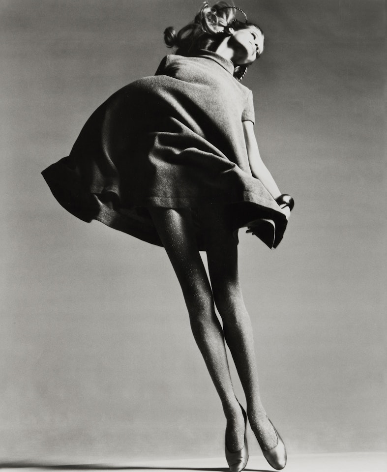 Veruschka, dress by Bill Blass, New York, January 1967 by Richard Avedon