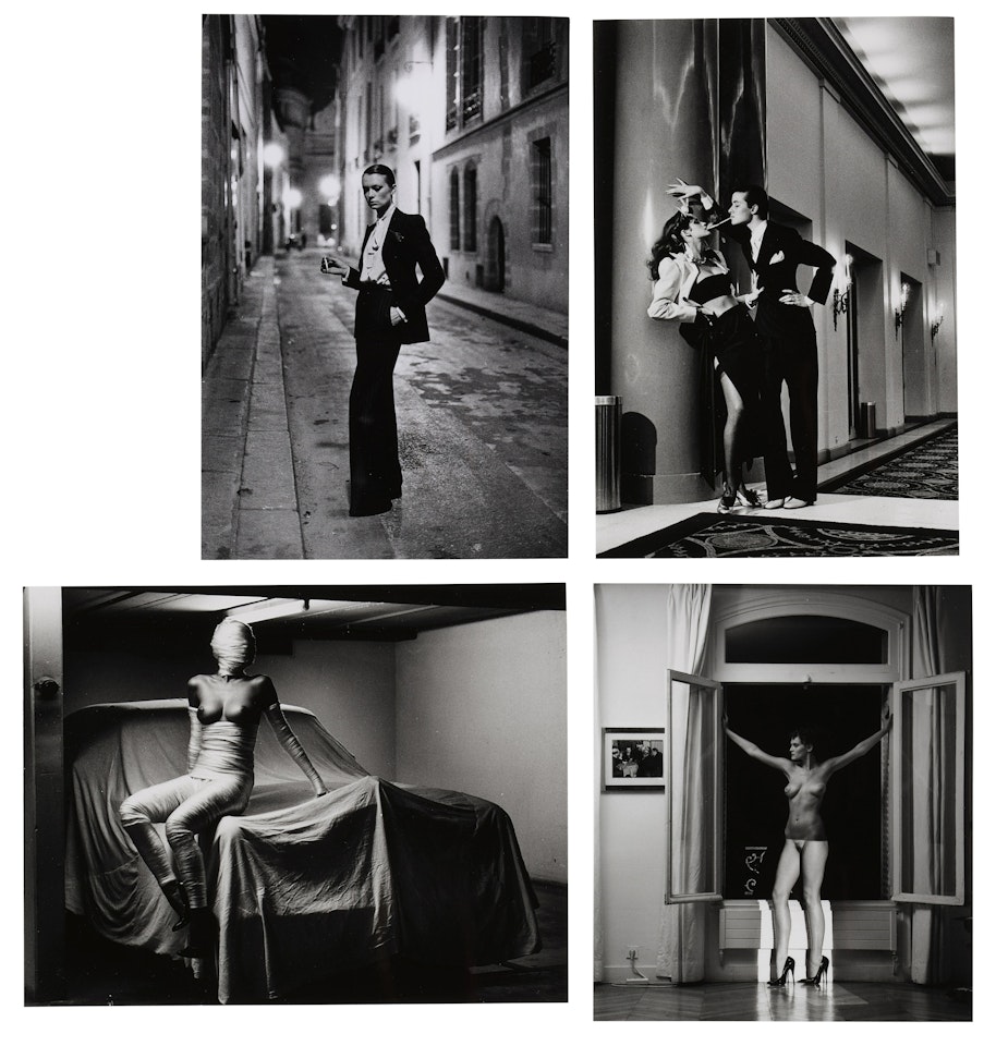 Selected Images (4 photographs) by Helmut Newton