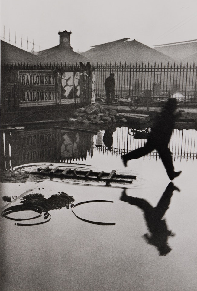Behind the Gare Saint-Lazare, Paris by Henri Cartier-Bresson