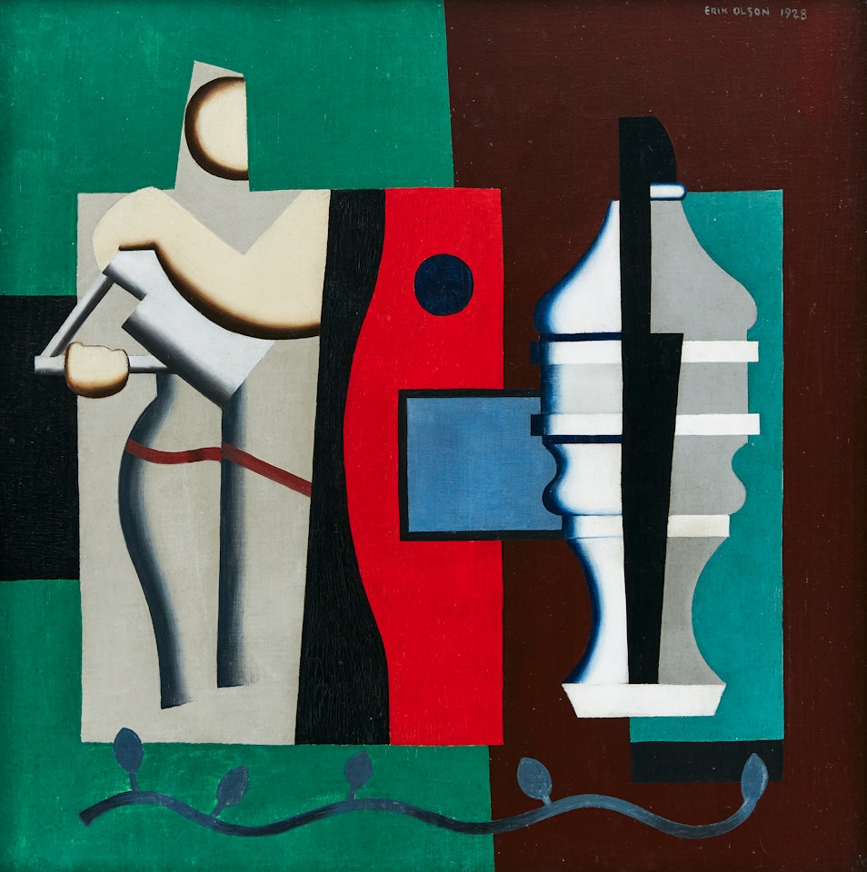 "Woman and pot" by Erik Olson