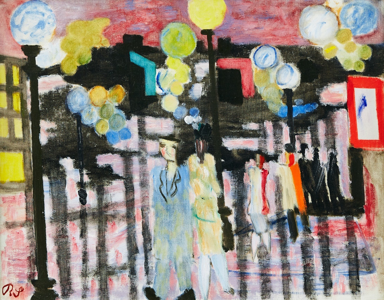 "Evening walk" by Ragnar Sandberg