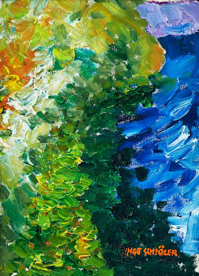 "Green beach" by Inge Schiöler