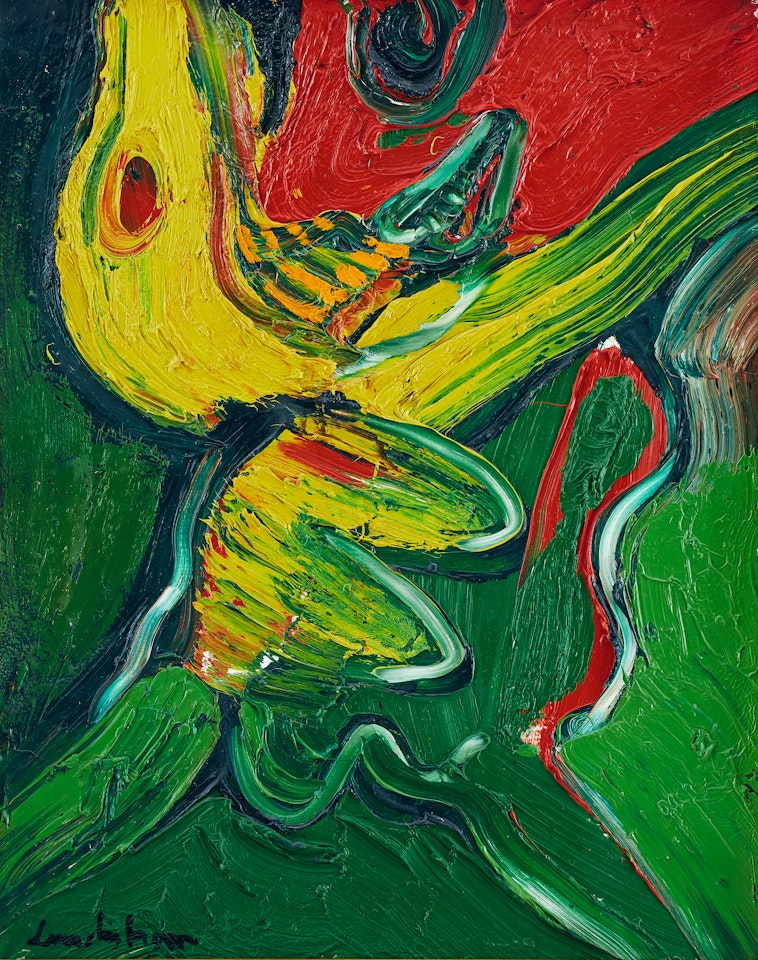 The embrace by Bengt Lindstrom