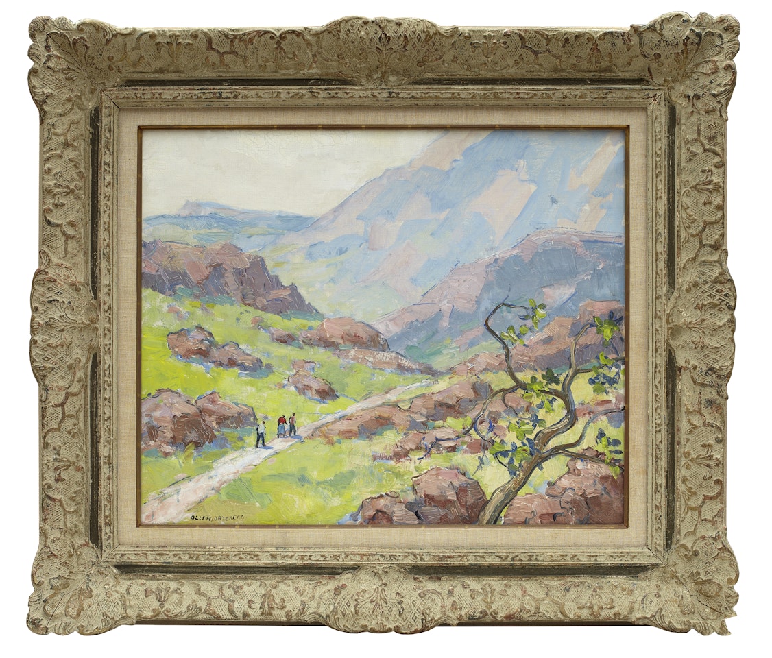 "Morning mist in the mountains, Italy" by Olle Hjortzberg