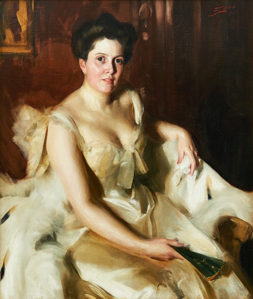 "Mrs de Ver Warner" by Anders Zorn