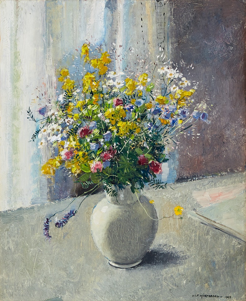 Midsummer bouquet by Olle Hjortzberg