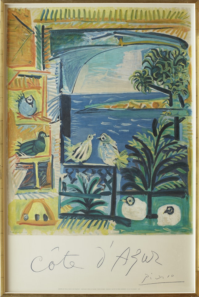 "Côte d"Azur" by Pablo Picasso