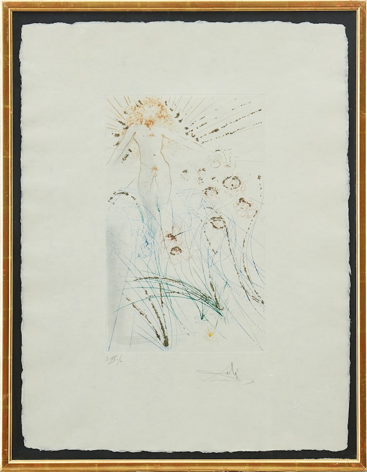 "Song of Songs of Solomon": "The Beloved Feeds Among the Lilies" by Salvador Dali