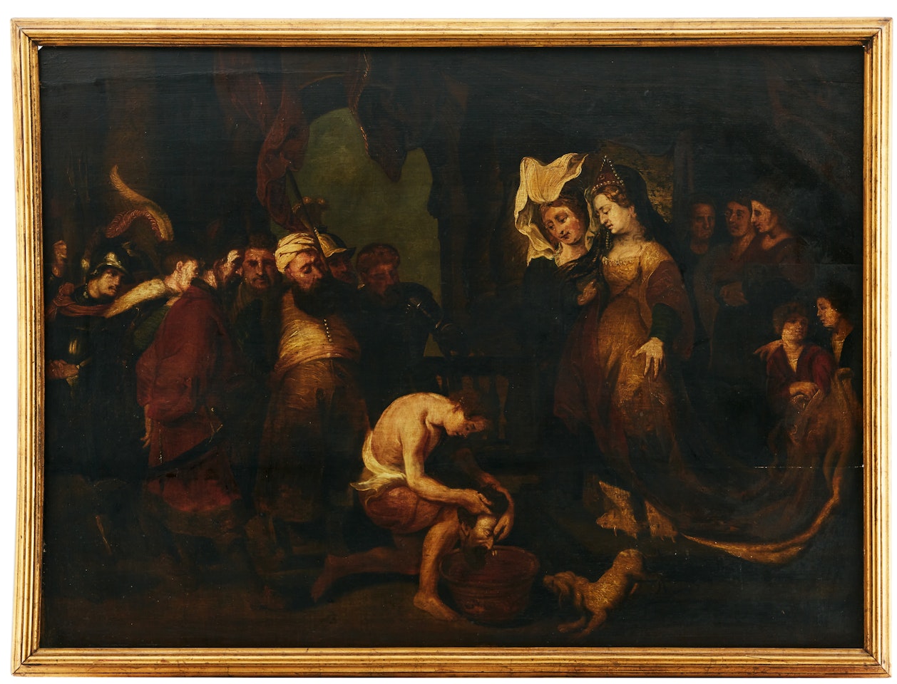 Copy after; Salome with the head of John the Baptist by Peter Paul Rubens