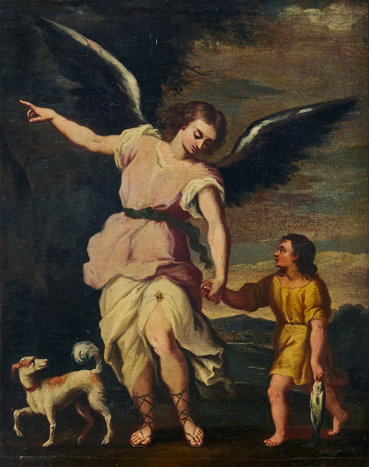 Tobias and the Archangel Raphael by Bartolomé Esteban Murillo