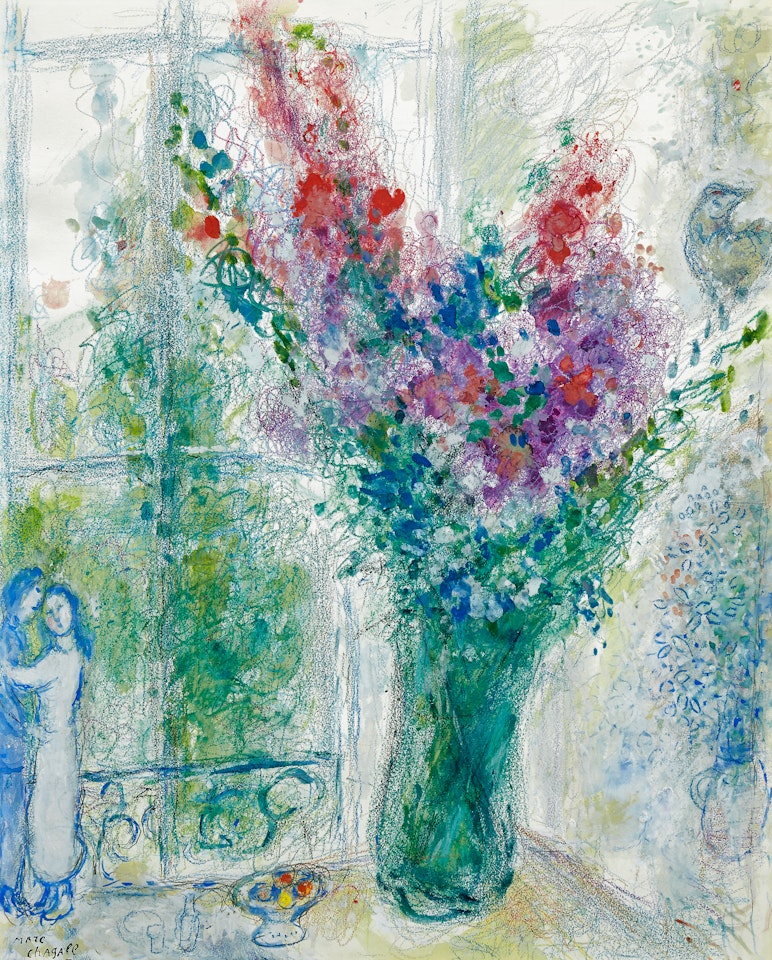”Les Campanules” by Marc Chagall