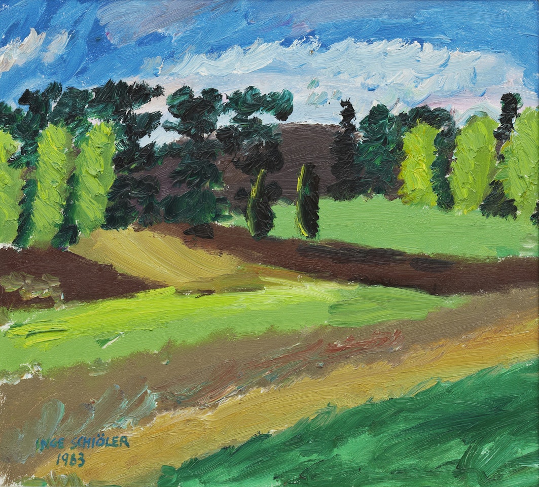 Landscape by Inge Schiöler