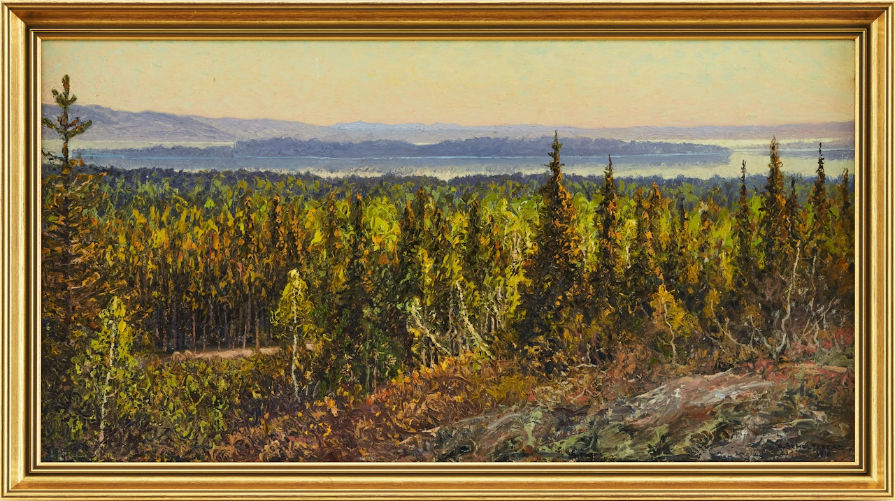 "June 19 evening at Ickorrbotten (Ludvika)" by Anshelm Schultzberg