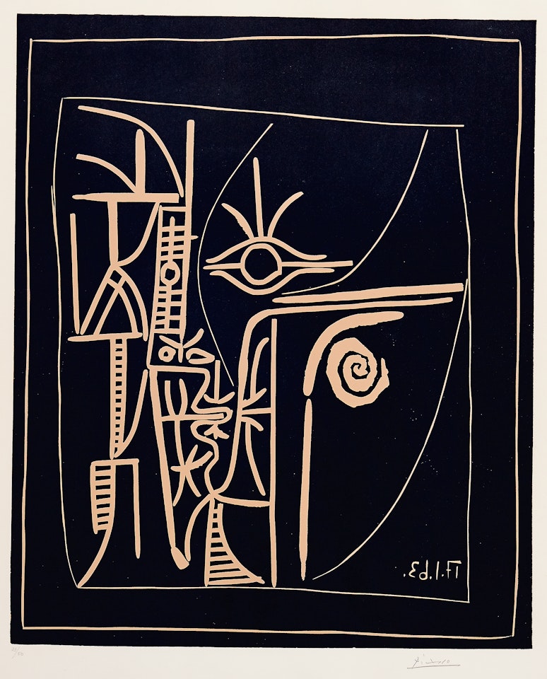 ”Tête” by Pablo Picasso