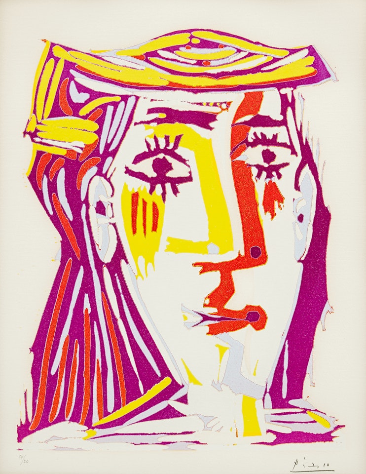 ”Femme au Chapeau” by Pablo Picasso