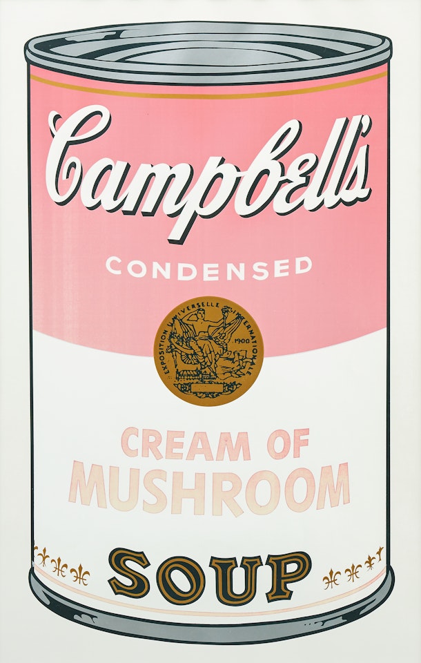 ”Cream of Mushroom” from ”Campbell"s Soup I” by Andy Warhol