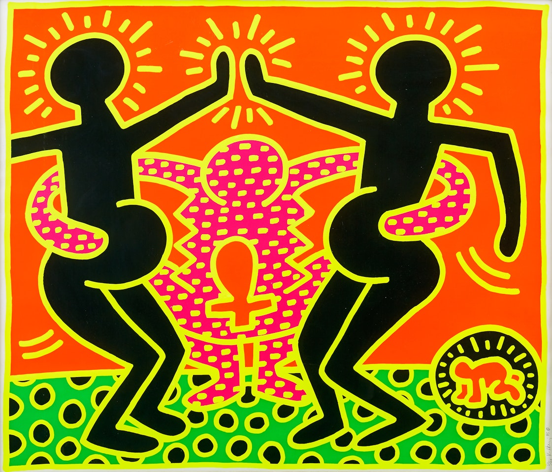 ”Fertility #4” from ”Fertility Suite” by Keith Haring