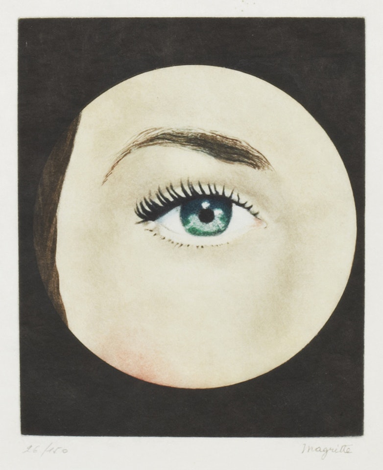 ”the Eye” from “Le Lien de Paille” by René Magritte