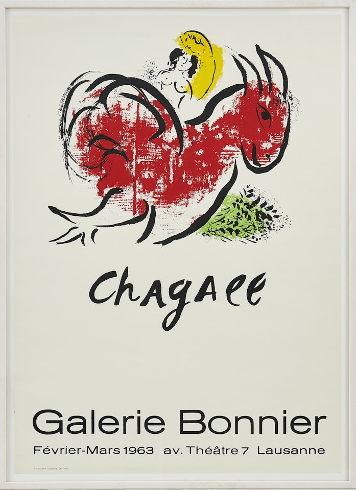 Three exhibition posters by Marc Chagall