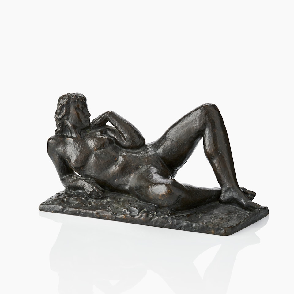 Hommage à Baudelaire or Dédette Reclining by Robert Wlerick