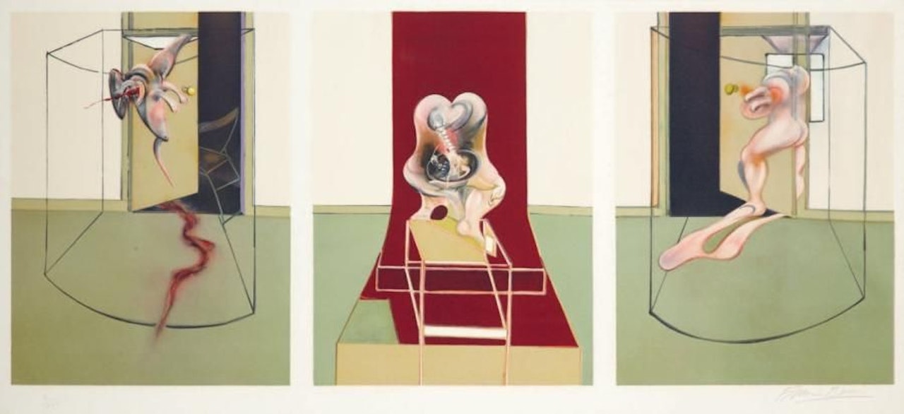 The oresteia of aeschylus after triptych by Francis Bacon