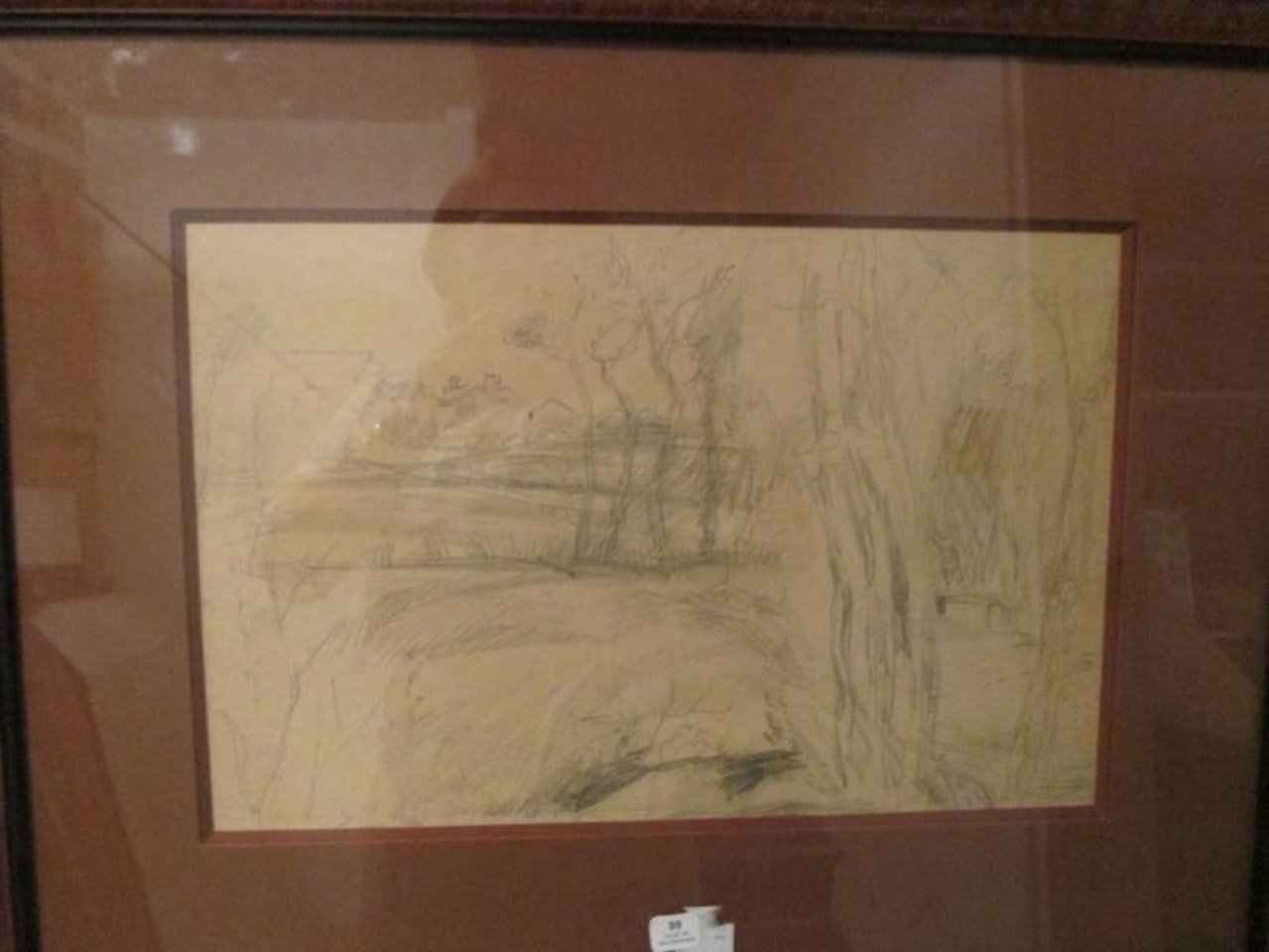 Country landscape by Jean Dufy
