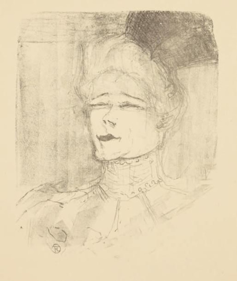 Jeanne Granier by Henri de Toulouse-Lautrec