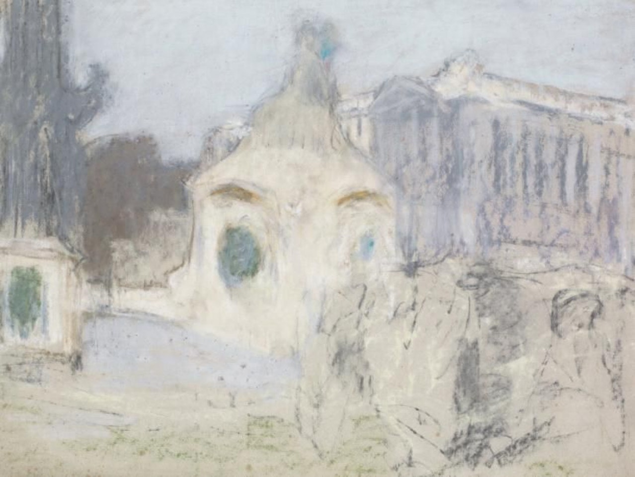 La place de la Concorde by Édouard Vuillard