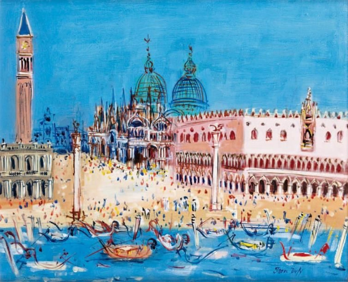 Venice, the Doge"s Palace by Jean Dufy