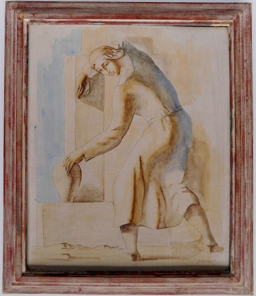 "Jeune Fille Au Puits" case by Leopold Survage