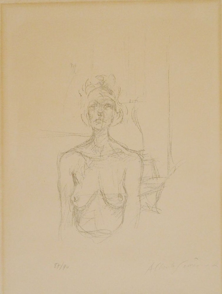 "Bust I" (Lust 30) by Alberto Giacometti