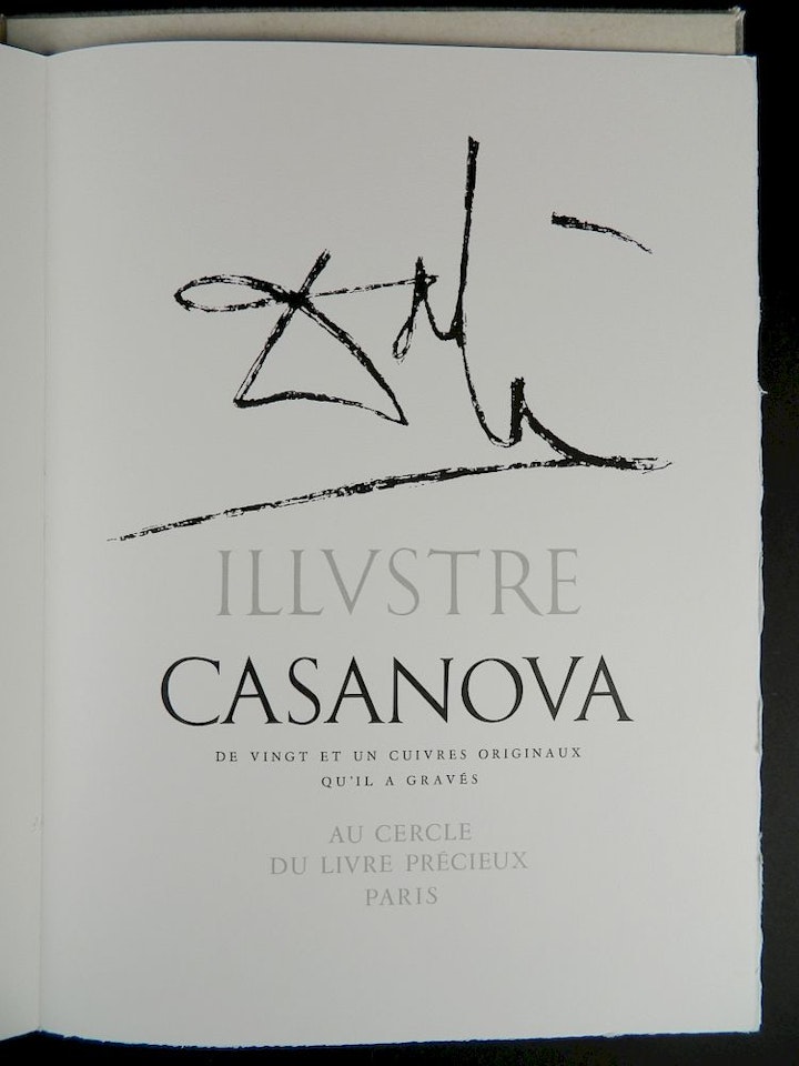 "Dali Illustrates Casanova" by Salvador Dali