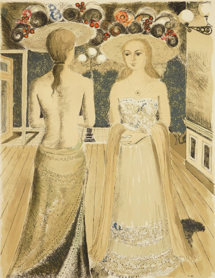 "The Rivals" (Jacobs 5) by Paul Delvaux