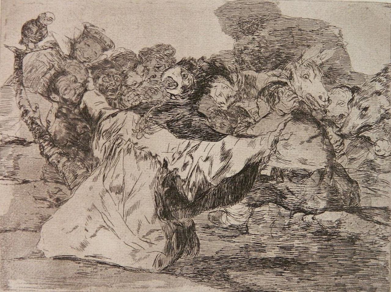 "Farandula de Charlatones" (Harris 195) by Francisco José de Goya