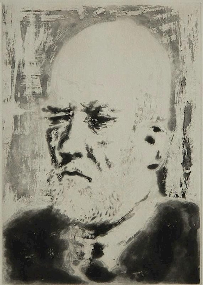 "Portrait De Vollard, II" (Bloch 231) by Pablo Picasso