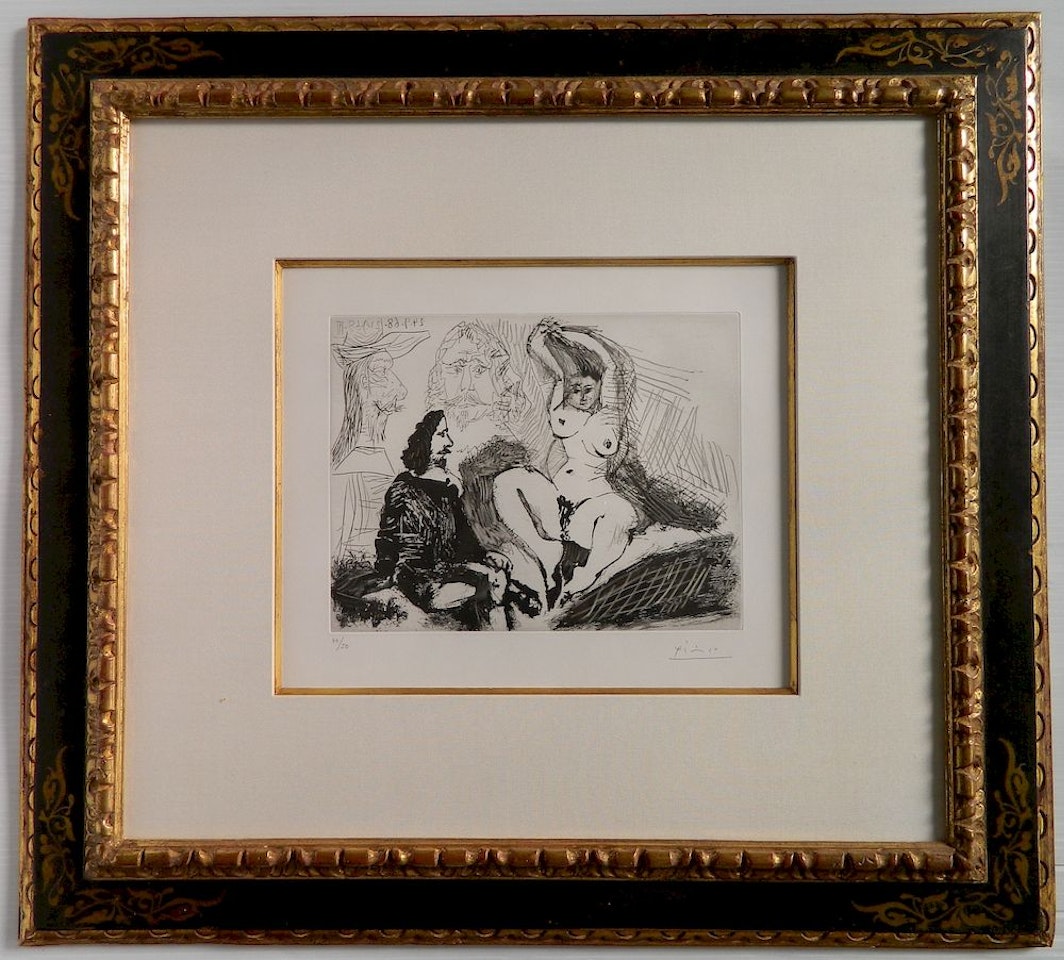 "Series 347:330" (Bloch 1810) by Pablo Picasso