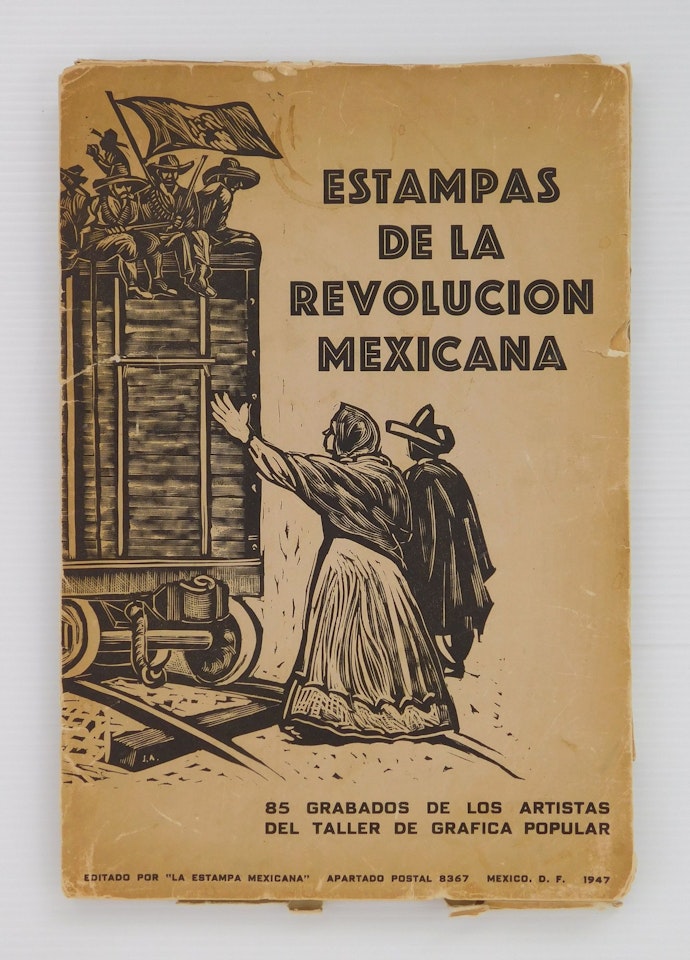 Estampas de la Revolucion Mexicana" suite of woodcuts by Various Artists