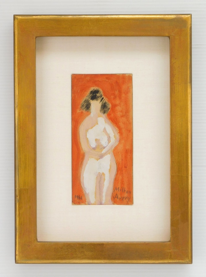 Shy Nude by Milton Avery