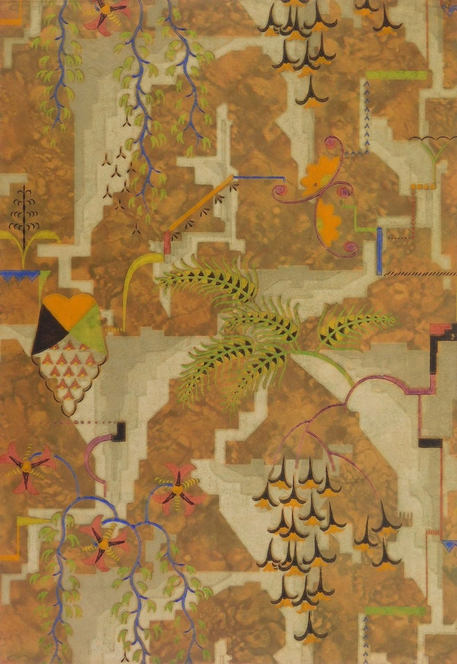 wallpaper swatch by Charles Burchfield
