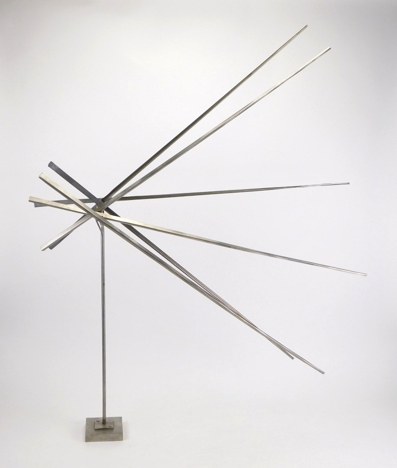 Six Lines in an L by George Rickey